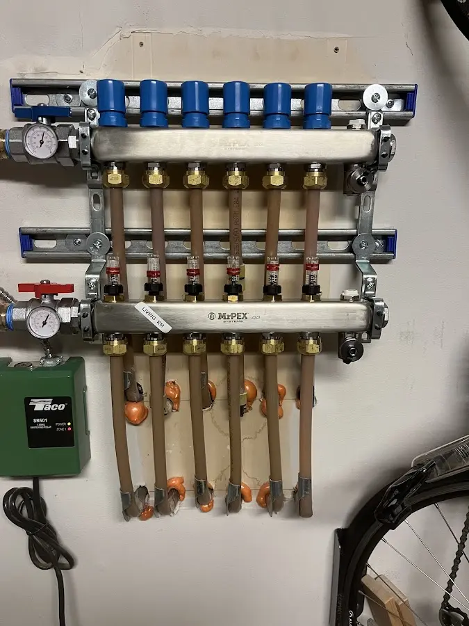 Plumber performing Leak Detection at a residential property in Oxford